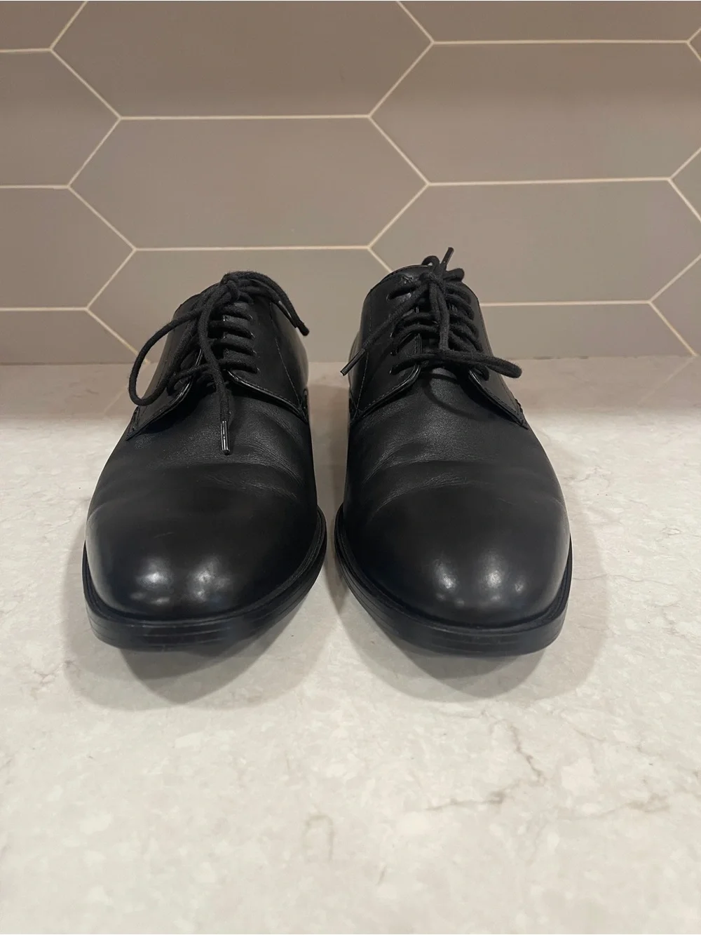Cole Haan Men's Hawthorn Plain Oxford Black‎ Dress Shoes I Size 9 Wedding Office
